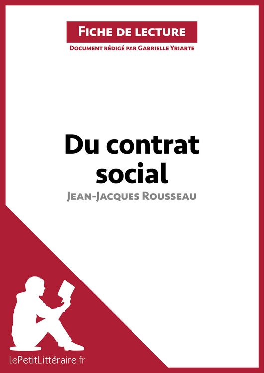 Produktbild: Du contrat social de Jean-Jacques Rousseau (Fiche de lecture)