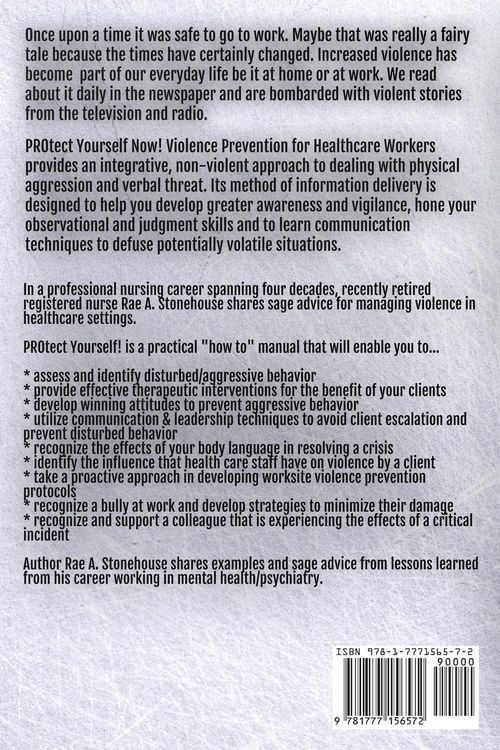 Produktbild: Protect Yourself Now! Violence Prevention for Healthcare Workers