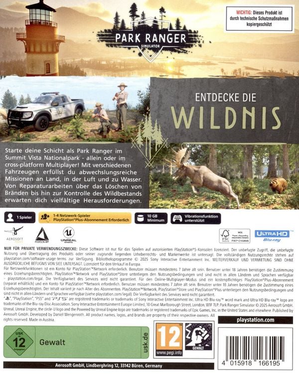 Produktbild: Park Ranger Simulator