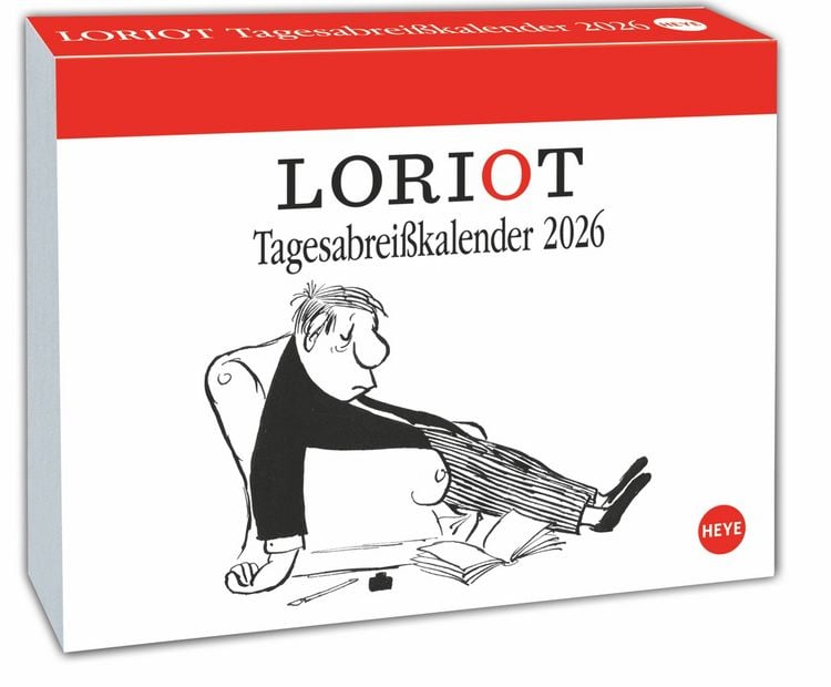 Produktbild: Loriot Tagesabreißkalender 2026