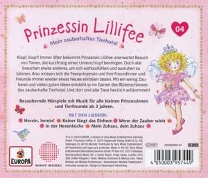 Produktbild: Prinzessin Lillifee - Mein zauberhaftes Tierhotel (CD 4)