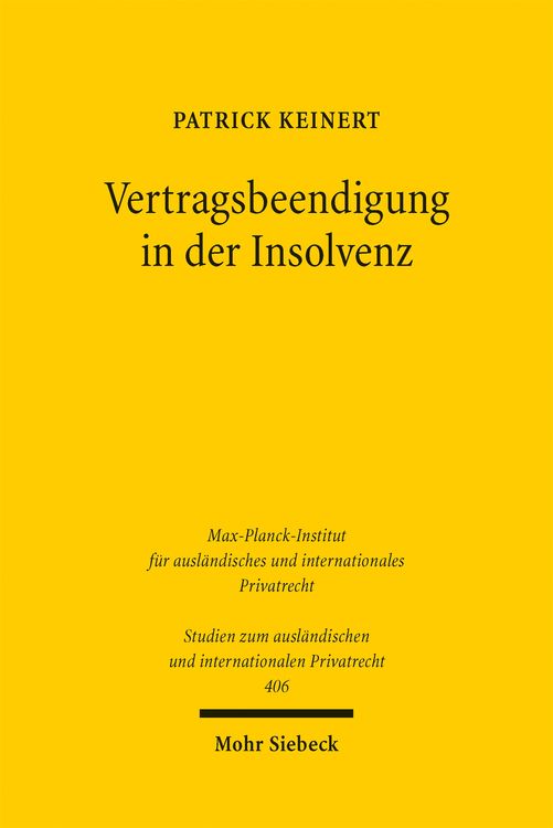 Produktbild: Vertragsbeendigung in der Insolvenz