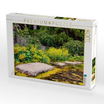 Produktbild: CALVENDO Puzzle Bachlauf | 1000 Teile Lege-Gr&ouml;&szlig;e 64x48cm Foto-Puzzle f&uuml;r gl&uuml;ckliche Stunden
