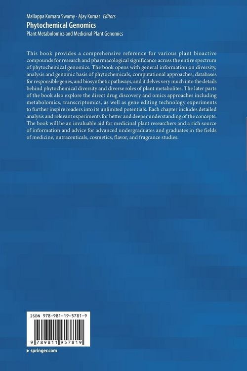 Produktbild: Phytochemical Genomics