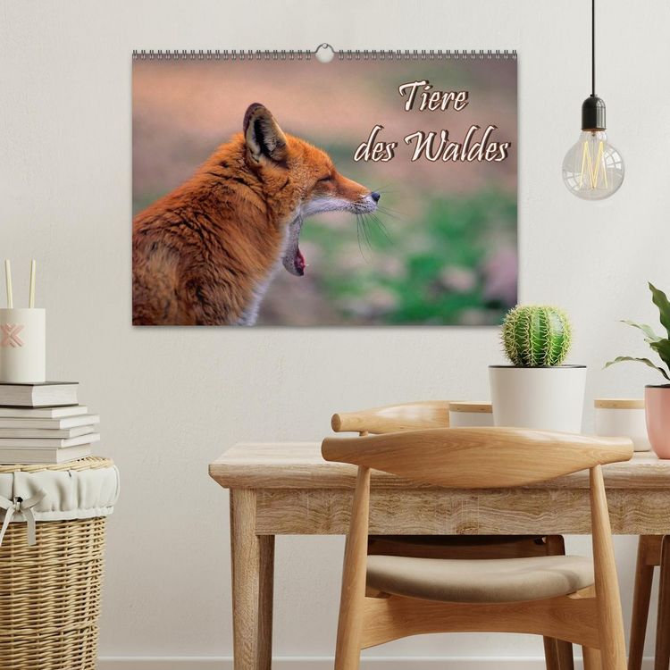 Produktbild: Tiere des Waldes (Wandkalender 2026 DIN A3 quer), CALVENDO Monatskalender