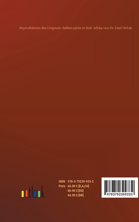 Produktbild: Sieben Jahre in S&uuml;d- Afrika