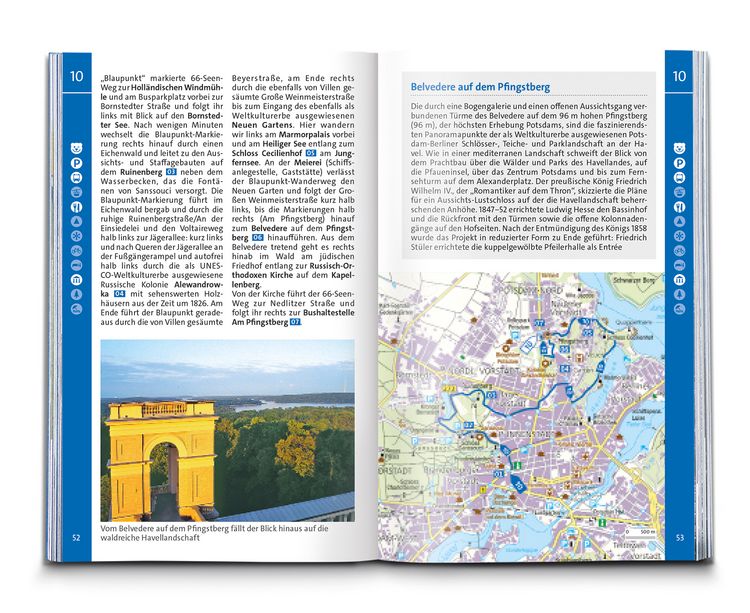 Produktbild: KOMPASS Wanderf&uuml;hrer Berlin-Brandenburg, 75 Touren