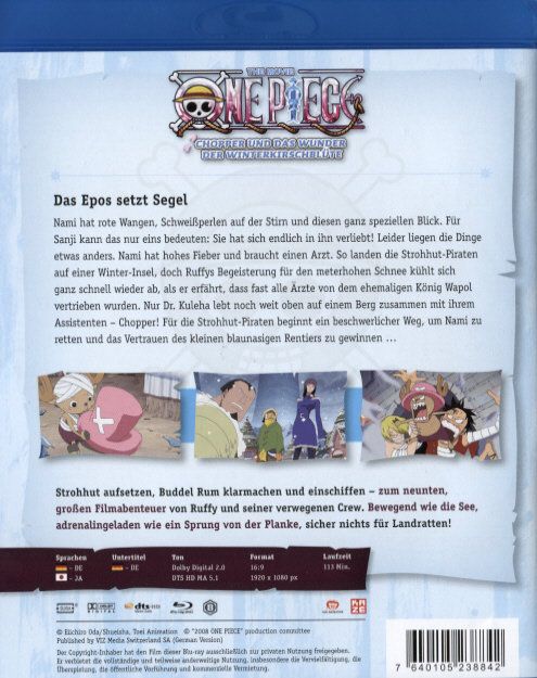Produktbild: One Piece - 9. Film: Chopper und das Wunder der Winterkirschbl&uuml;te