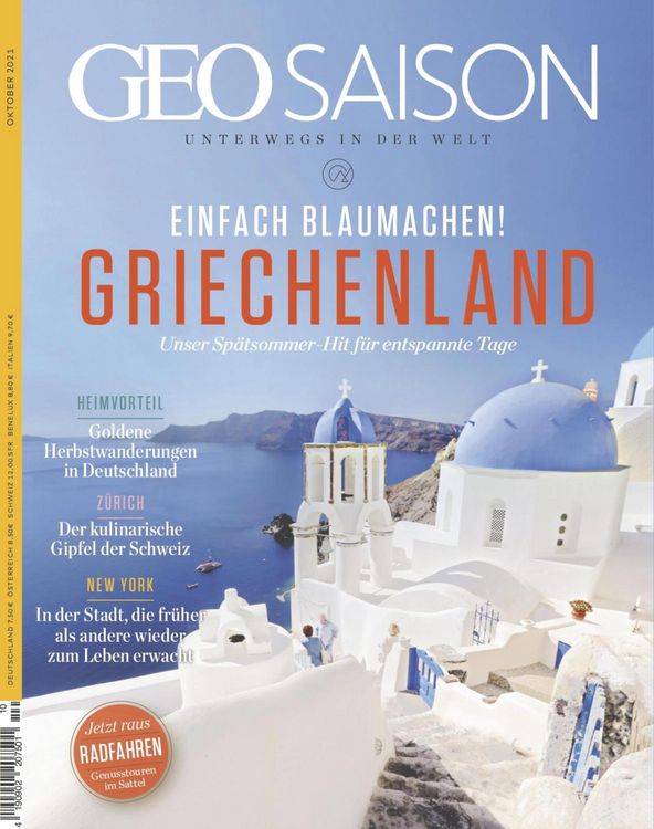 Produktbild: GEO SAISON 10/2021 - Griechenland