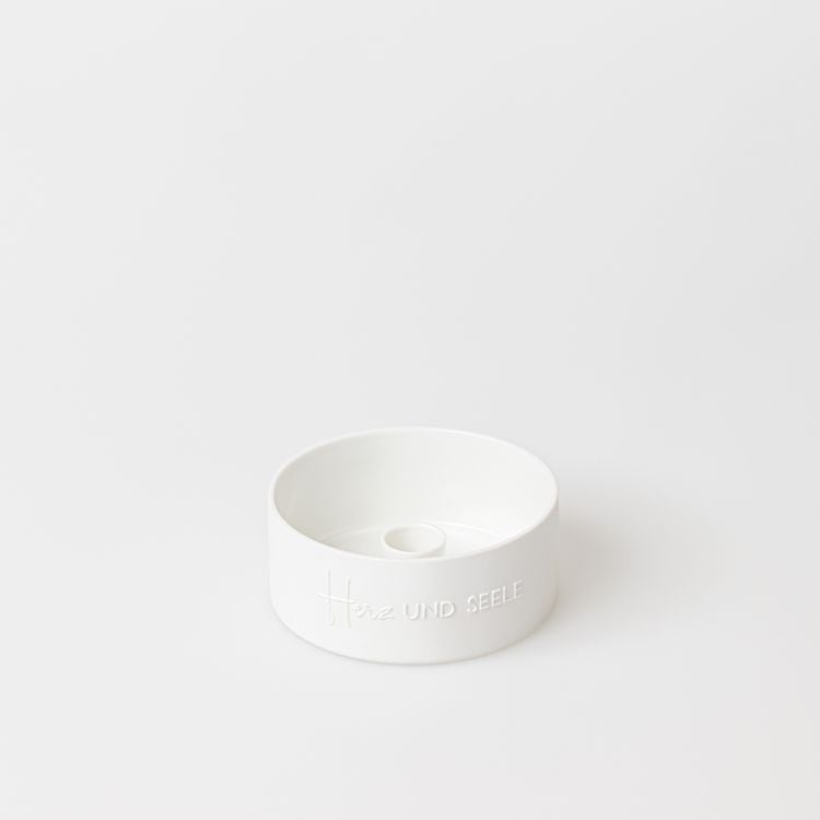 Produktbild: R&auml;der Mini Porzellankranz Herz und Seele, D: 12cm