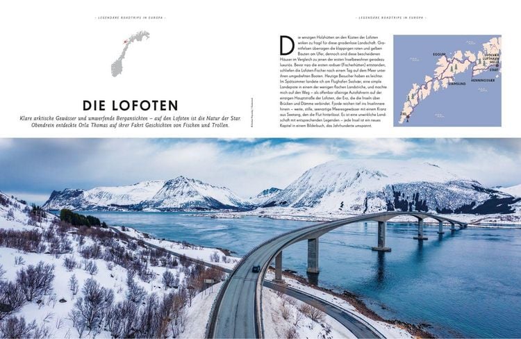 Produktbild: Lonely Planet Bildband Legend&auml;re Roadtrips in Europa