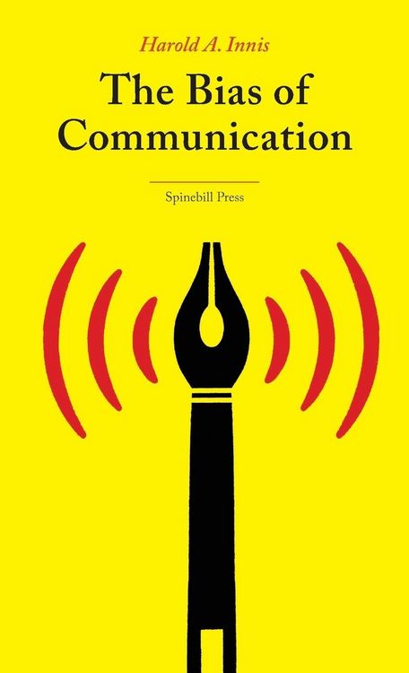 Produktbild: The Bias of Communication