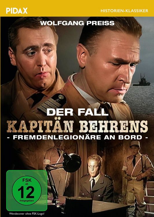 Produktbild: Der Fall Kapit&auml;n Behrens - Fremdenlegion&auml;re an Bord / Packender Historienkrimi von Wolfgang Staudte mit Wolfgang Preiss (Pidax Historien-Klassiker)