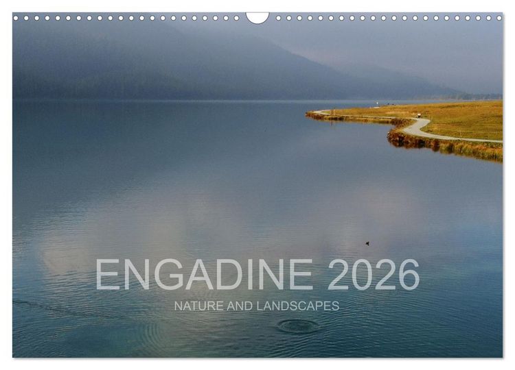 Produktbild: Engadine 2026 - Nature and landscapes (Wall Calendar 2026 DIN A3 landscape), CALVENDO 12 Month Wall Calendar