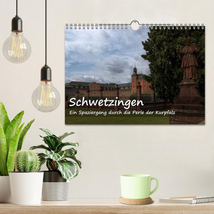 Produktbild: Schwetzingen - Ein Spaziergang durch die Perle der Kurpfalz (Wandkalender 2026 DIN A4 quer), CALVENDO Monatskalender