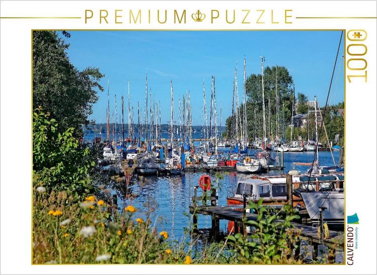 Produktbild: CALVENDO Puzzle Flensburg | 1000 Teile Lege-Gr&ouml;&szlig;e 64x48cm Foto-Puzzle f&uuml;r gl&uuml;ckliche Stunden