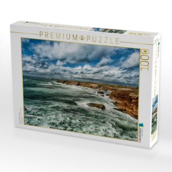 Produktbild: CALVENDO Puzzle An der C&ocirc;te Sauvage | 1000 Teile Lege-Gr&ouml;&szlig;e 64x48cm Foto-Puzzle f&uuml;r gl&uuml;ckliche Stunden
