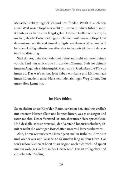 Produktbild: 20 Sekunden f&uuml;r deine Wunscherf&uuml;llung