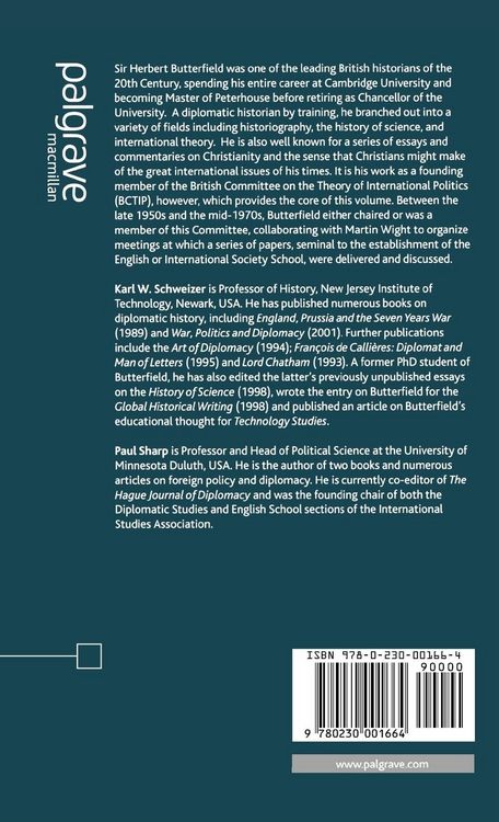 Produktbild: The International Thought of Herbert Butterfield