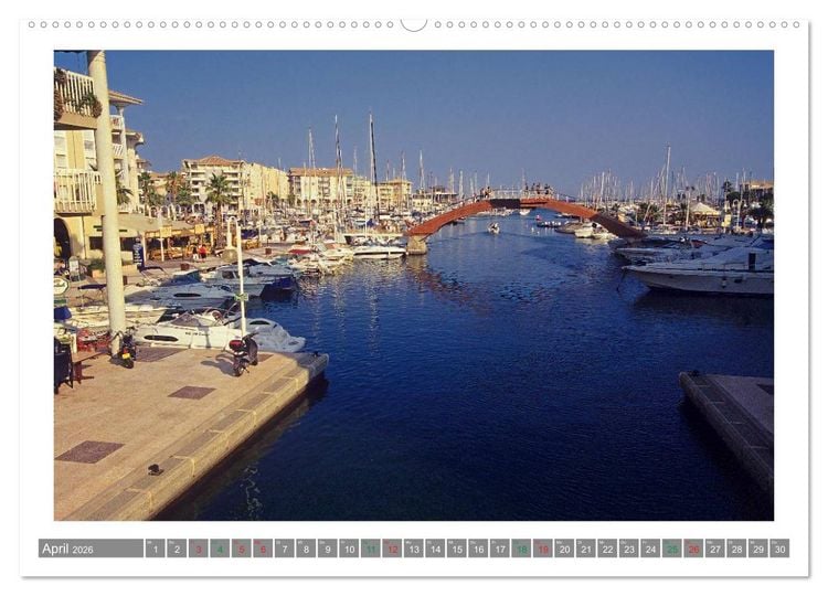 Produktbild: Cote d' Azur II - Sonnenk&uuml;ste Frankreichs (hochwertiger Premium Wandkalender 2026 DIN A2 quer), Kunstdruck in Hochglanz