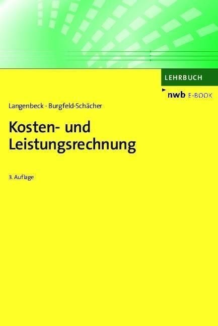 Produktbild: Kosten- und Leistungsrechnung