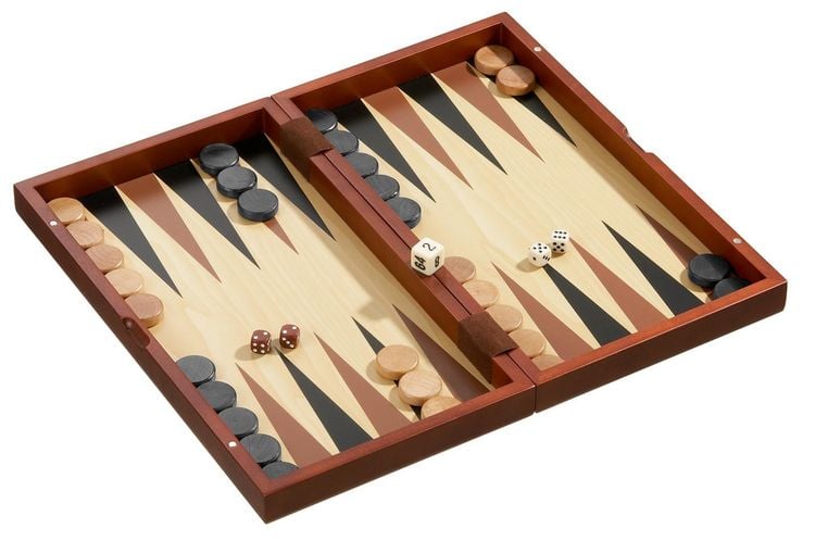 Produktbild: Backgammon Andros, medium, Magnetverschluss