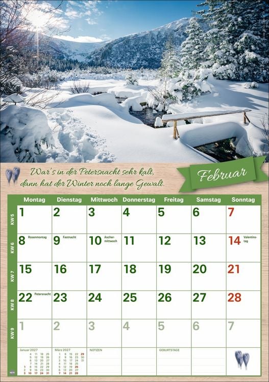 Produktbild: Rentnerkalender 2027