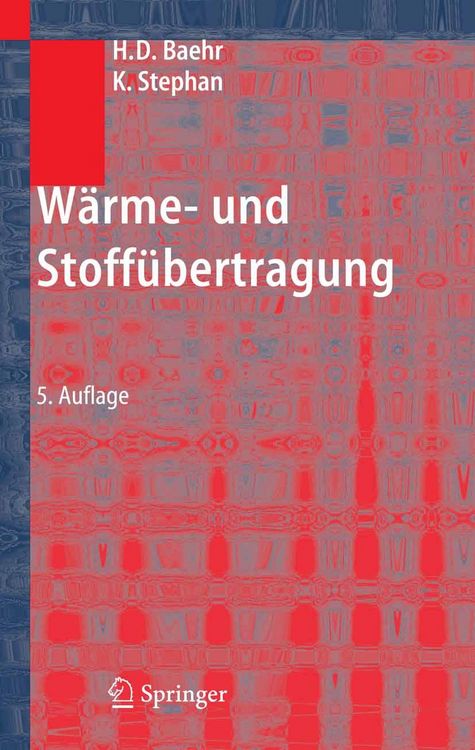 Produktbild: W&auml;rme- und Stoff&uuml;bertragung