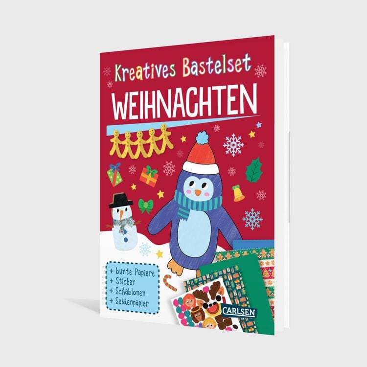 Produktbild: Bastelset f&uuml;r Kinder: Kreatives Bastelset: Weihnachten 2025