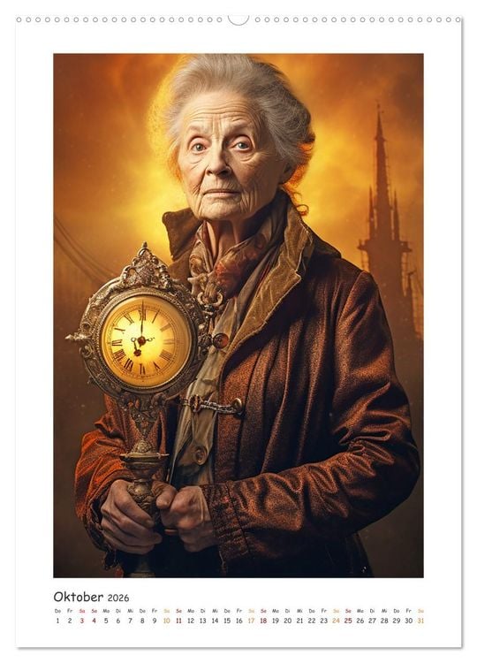Produktbild: Das Rad der Zeit (hochwertiger Premium Wandkalender 2026 DIN A2 hoch), Kunstdruck in Hochglanz