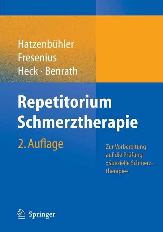 Produktbild: Repetitorium Schmerztherapie