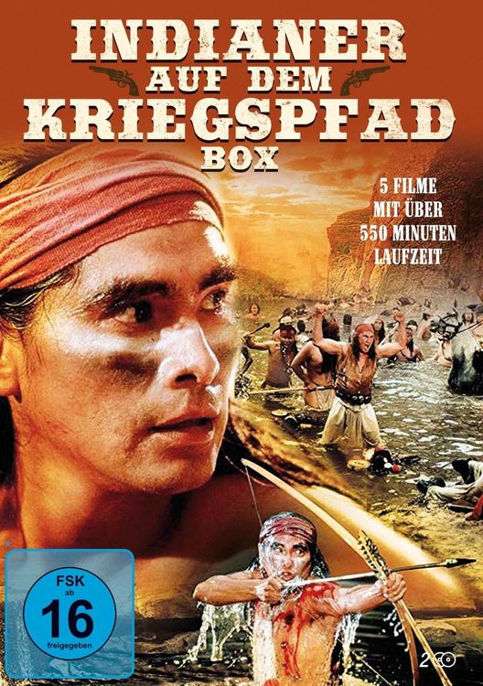 Produktbild: Indianer auf dem Kriegspfad Box [2 DVDs]
