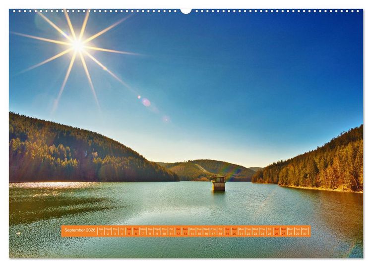 Produktbild: Unique Thuringian Forest (High Quality Premium Wall Calendar 2026 DIN A2 landscape),CALVENDO 12 Month Wall Calendar