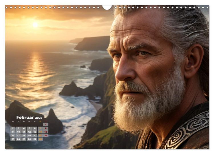 Produktbild: Gesichter der Menschheit (Wandkalender 2026 DIN A3 quer), CALVENDO Monatskalender