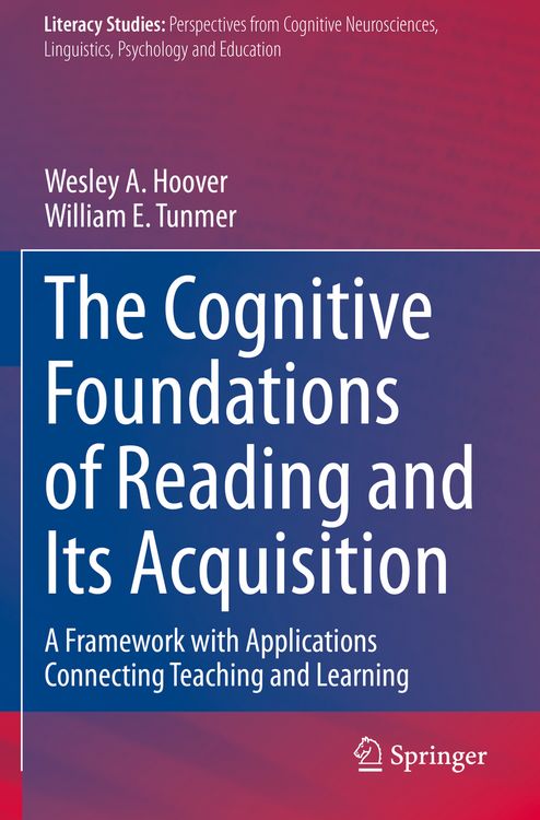 Produktbild: The Cognitive Foundations of Reading and Its Acquisition