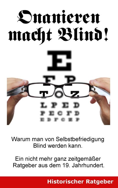 Produktbild: Onanieren macht blind!