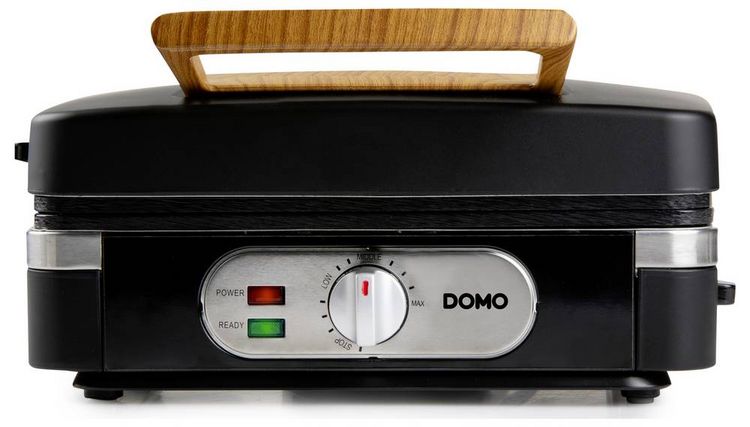 Produktbild: DOMO SANDWICH-WAFFEL-GRILL 3-IN-1 INKY BLACK Sandwichmaker Schwarz