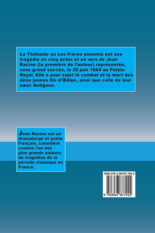 Produktbild: La Th&eacute;ba&iuml;de