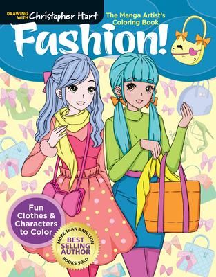 Produktbild: Manga Artist's Coloring Book: Fashion!