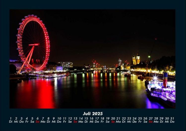 Produktbild: London - Impressionen 2025 Fotokalender DIN A4