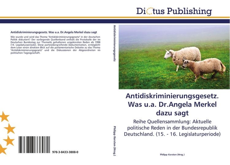 Produktbild: Antidiskriminierungsgesetz. Was u.a. Dr.Angela Merkel dazu sagt