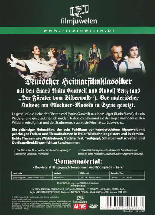 Produktbild: F&ouml;rsterliesel - filmjuwelen
