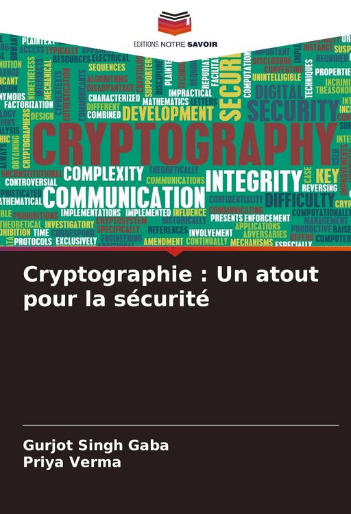 Produktbild: Cryptographie : Un atout pour la s&eacute;curit&eacute;