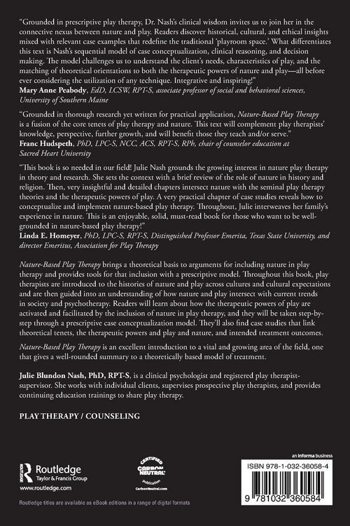 Produktbild: Nature-Based Play Therapy