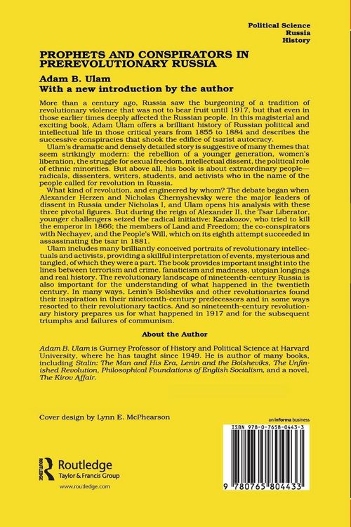 Produktbild: Prophets and Conspirators in Prerevolutionary Russia