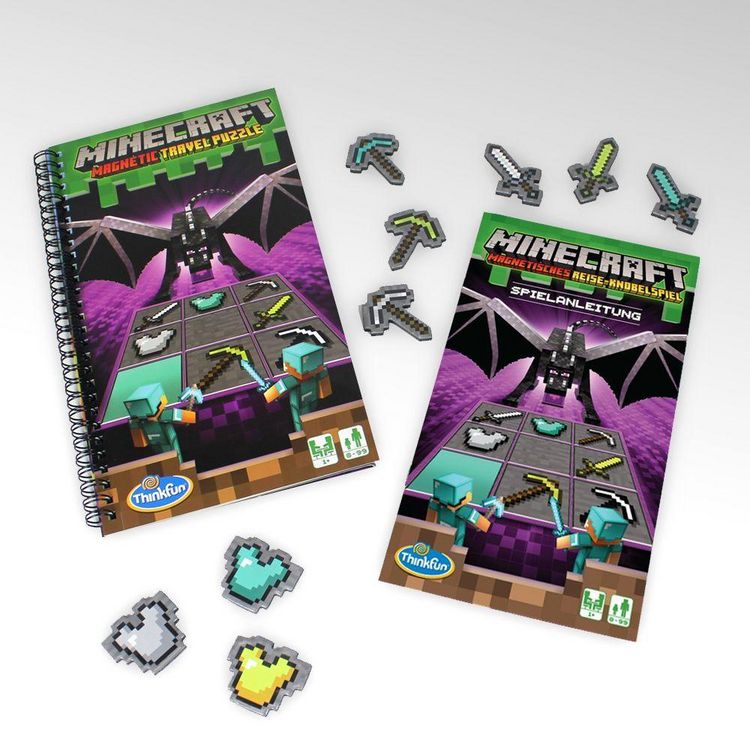 Produktbild: ThinkFun Minecraft: Das Magnetische-Reisespiel - Logikspiel ab 8 Jahre
