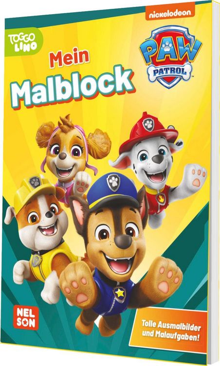 Produktbild: PAW Patrol Kindergartenheft: Mein Malblock