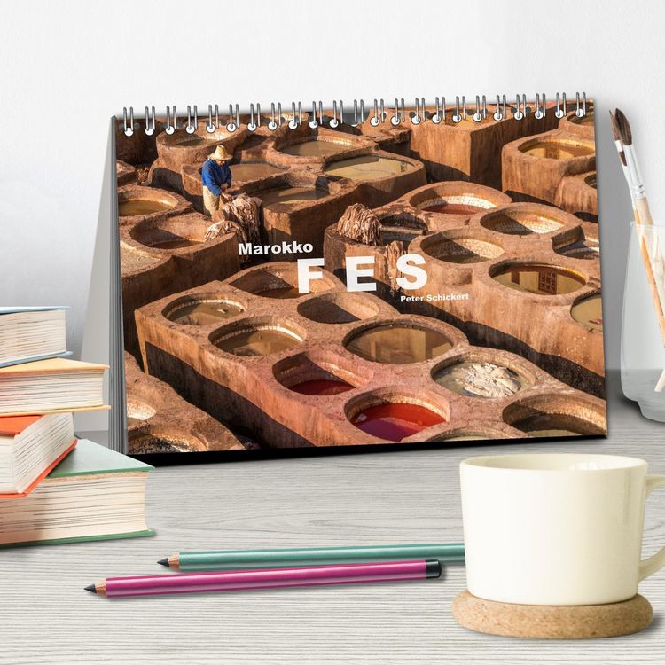 Produktbild: Marokko - Fes (Tischkalender 2026 DIN A5 quer), CALVENDO Monatskalender