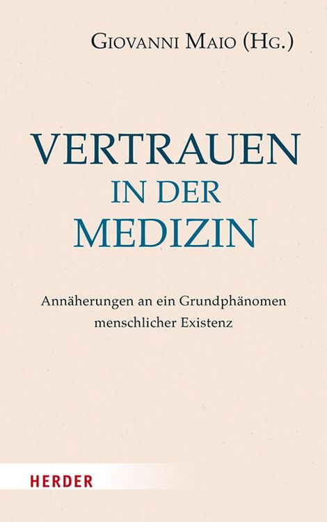 Produktbild: Vertrauen in der Medizin
