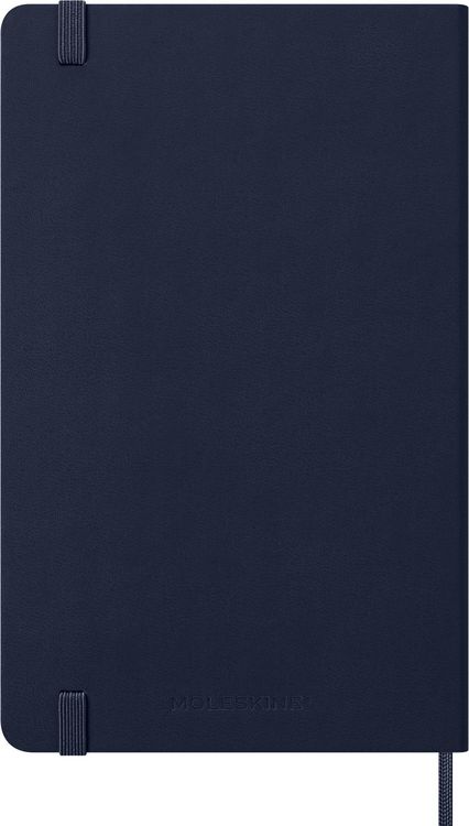 Produktbild: Moleskine 12 Monate Tageskalender 2027, Large/A5, 1 Tag = 1 Seite, Fester Einband, Saphir